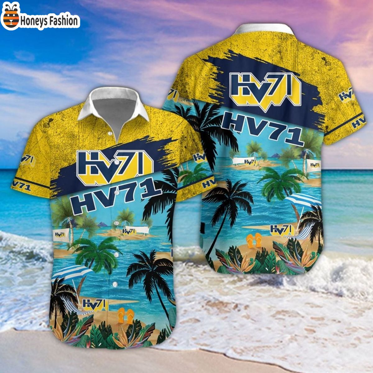 HV71 2023 Hockey Hawaiian Shirt