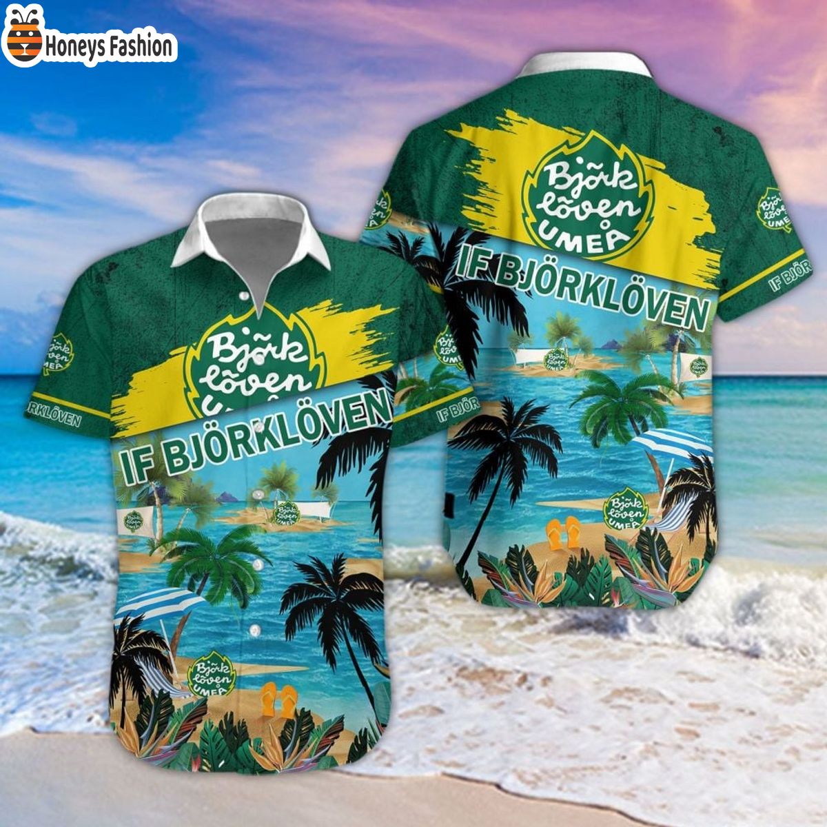 IF Björklöven 2023 Hockey Hawaiian Shirt