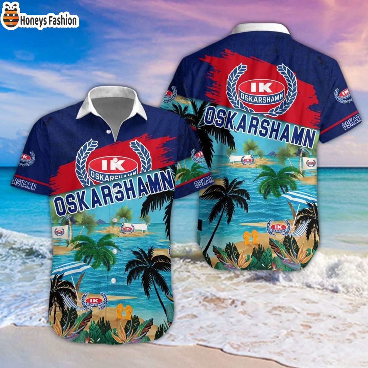 IK Oskarshamn 2023 Hockey Hawaiian Shirt