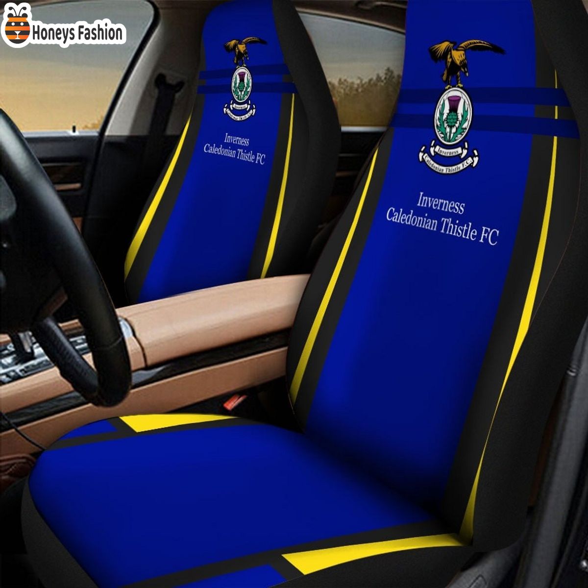 Inverness Caledonian Thistle F.C. car seat cover