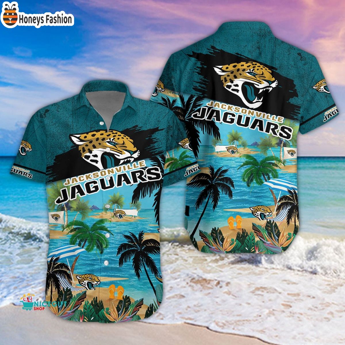 Jacksonville Jaguars NFL Summer 2023 Hawaiian Shirt
