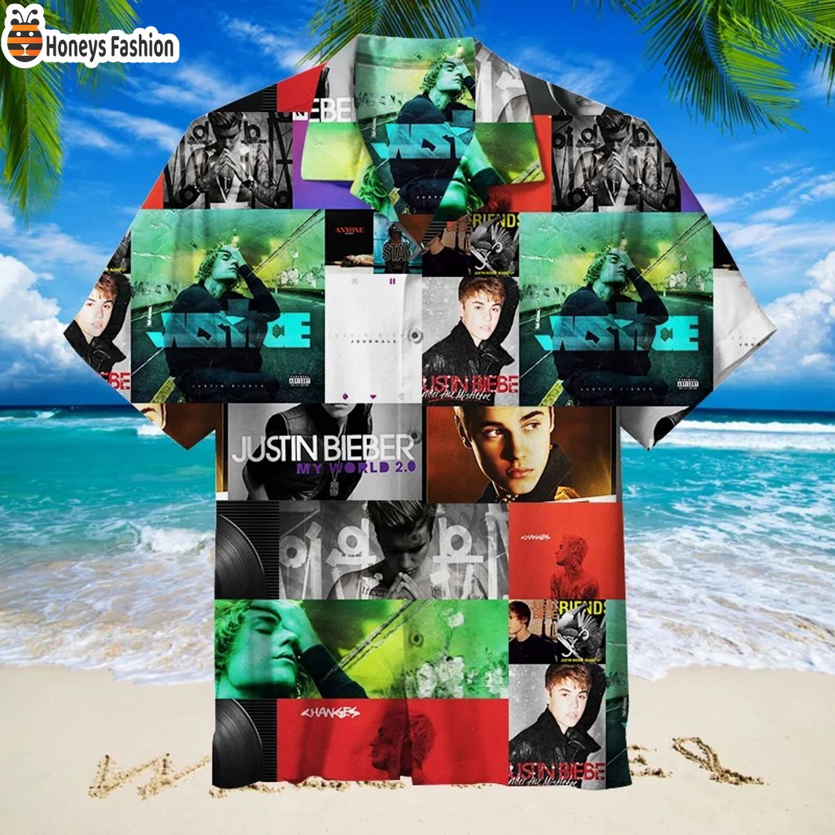 Justin Bieber Believe & Never Say Never Hawaiian Shirt