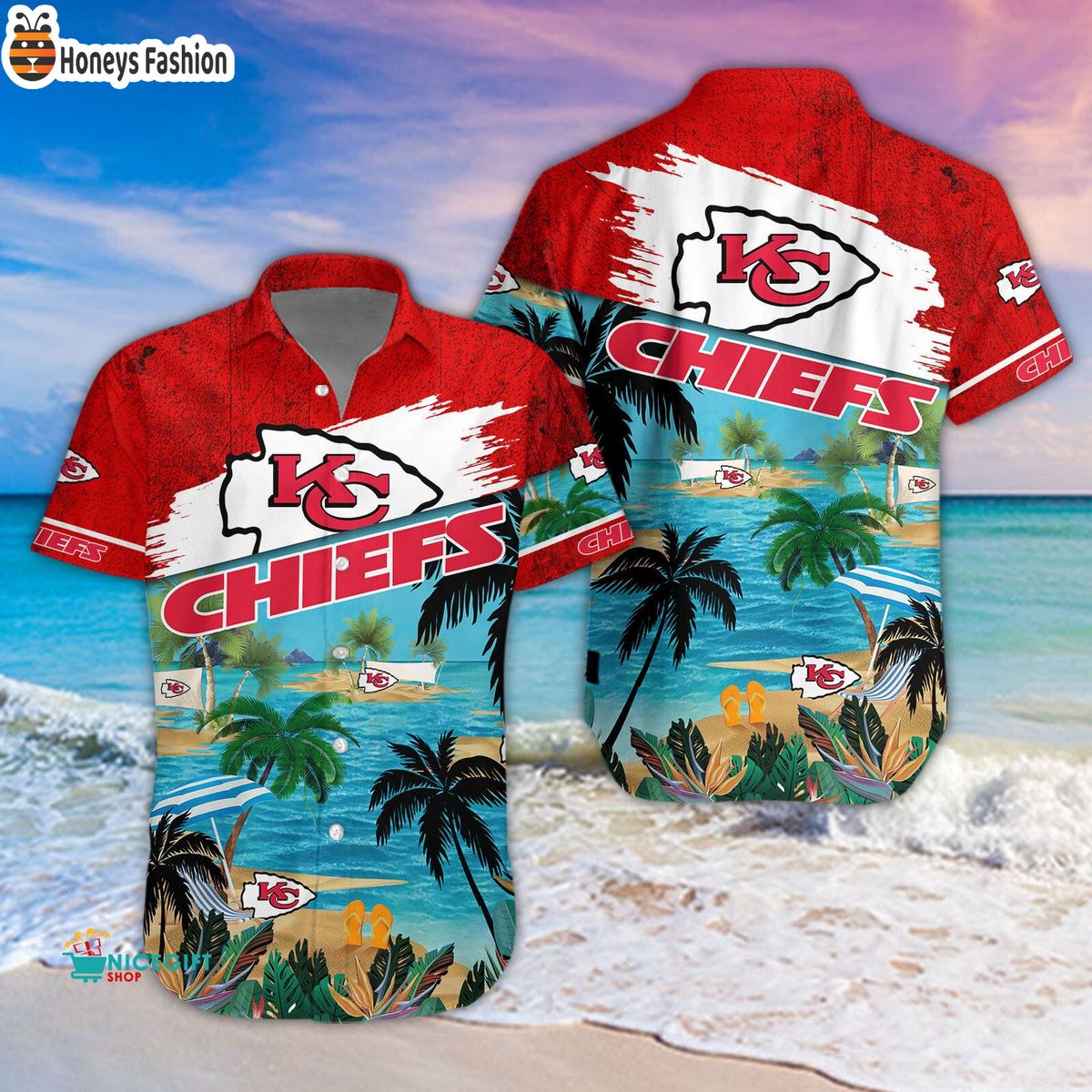 Kansas City Chiefs NFL Summer 2023 Hawaiian Shirt