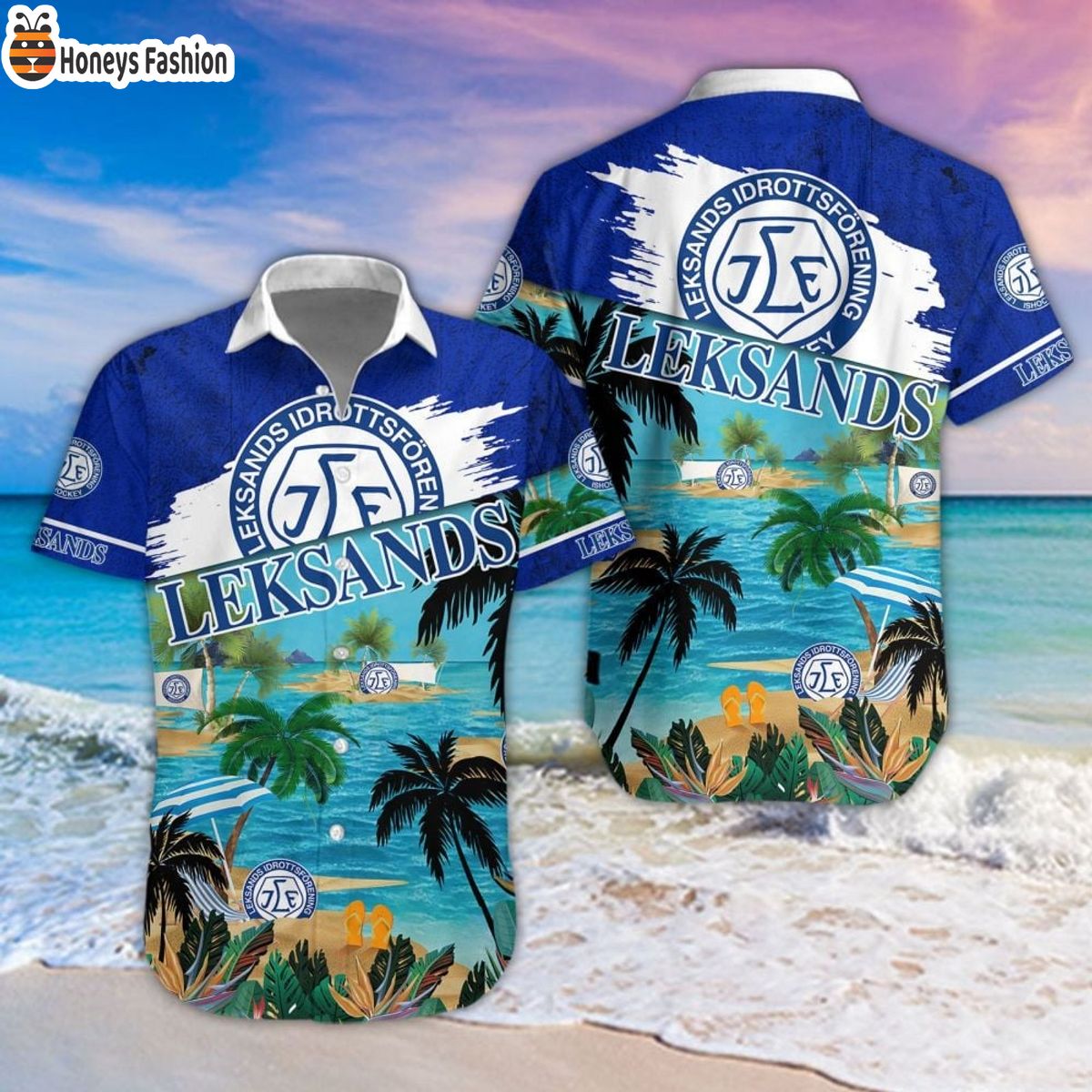 Leksands IF 2023 Hockey Hawaiian Shirt