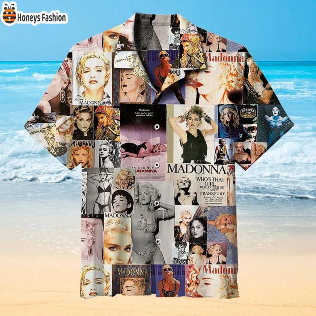 Madonna Queen of Pop Hawaiian Shirt