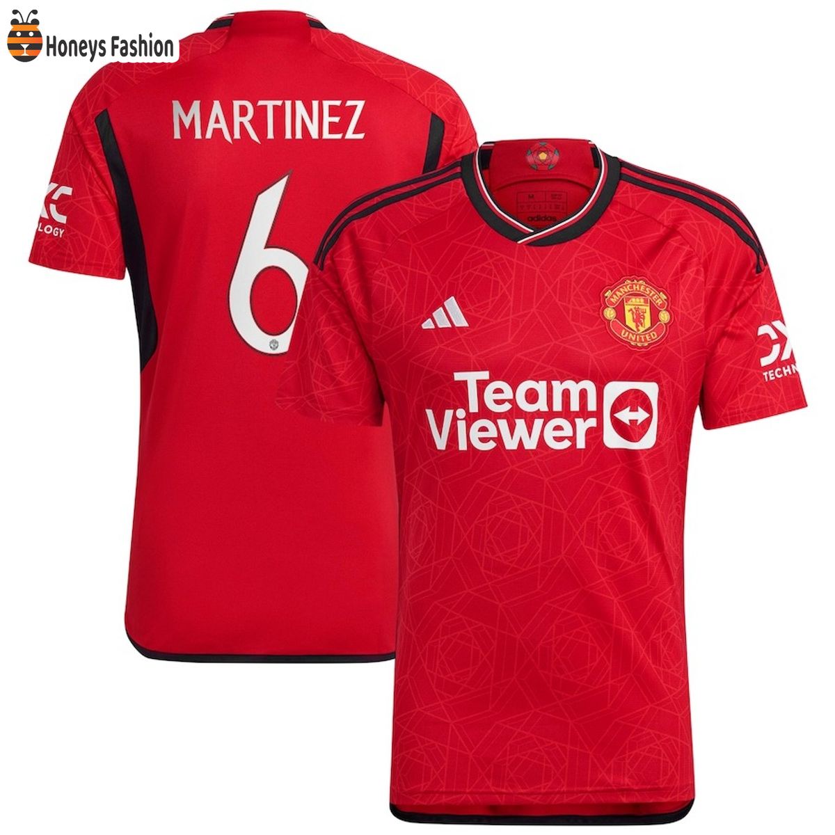Martinez 6 Manchester United Premier League 23-24 Jersey