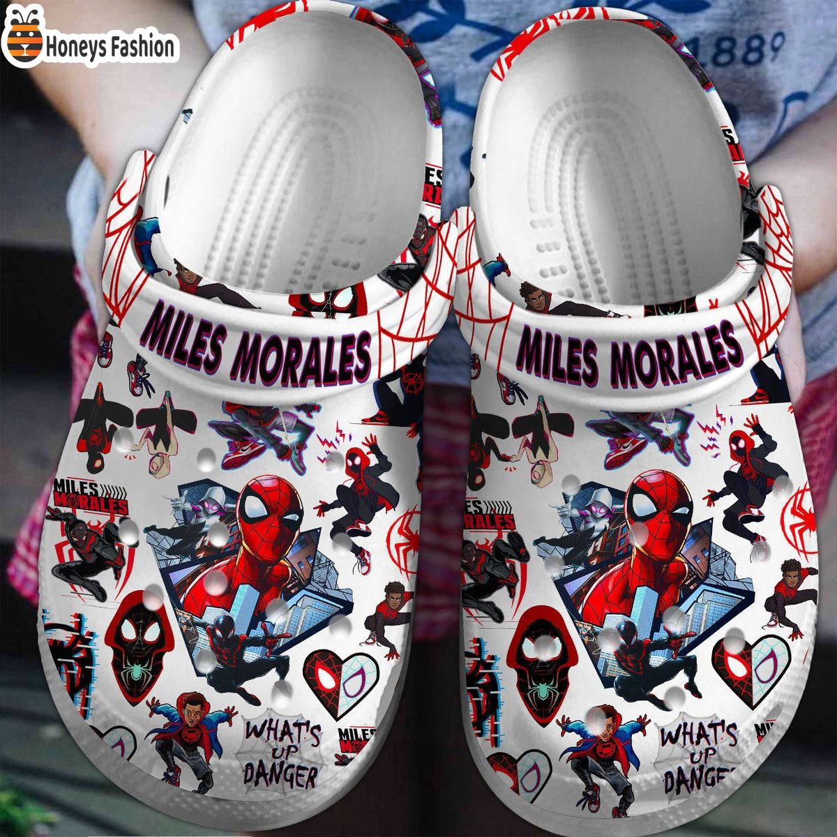 Marvel Spider-Man Miles Morales Game Movie Crocs Clogs