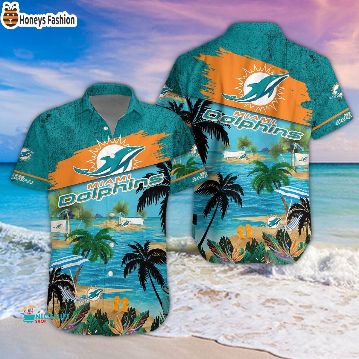 Miami Dolphins NFL Summer 2023 Hawaiian Shirt