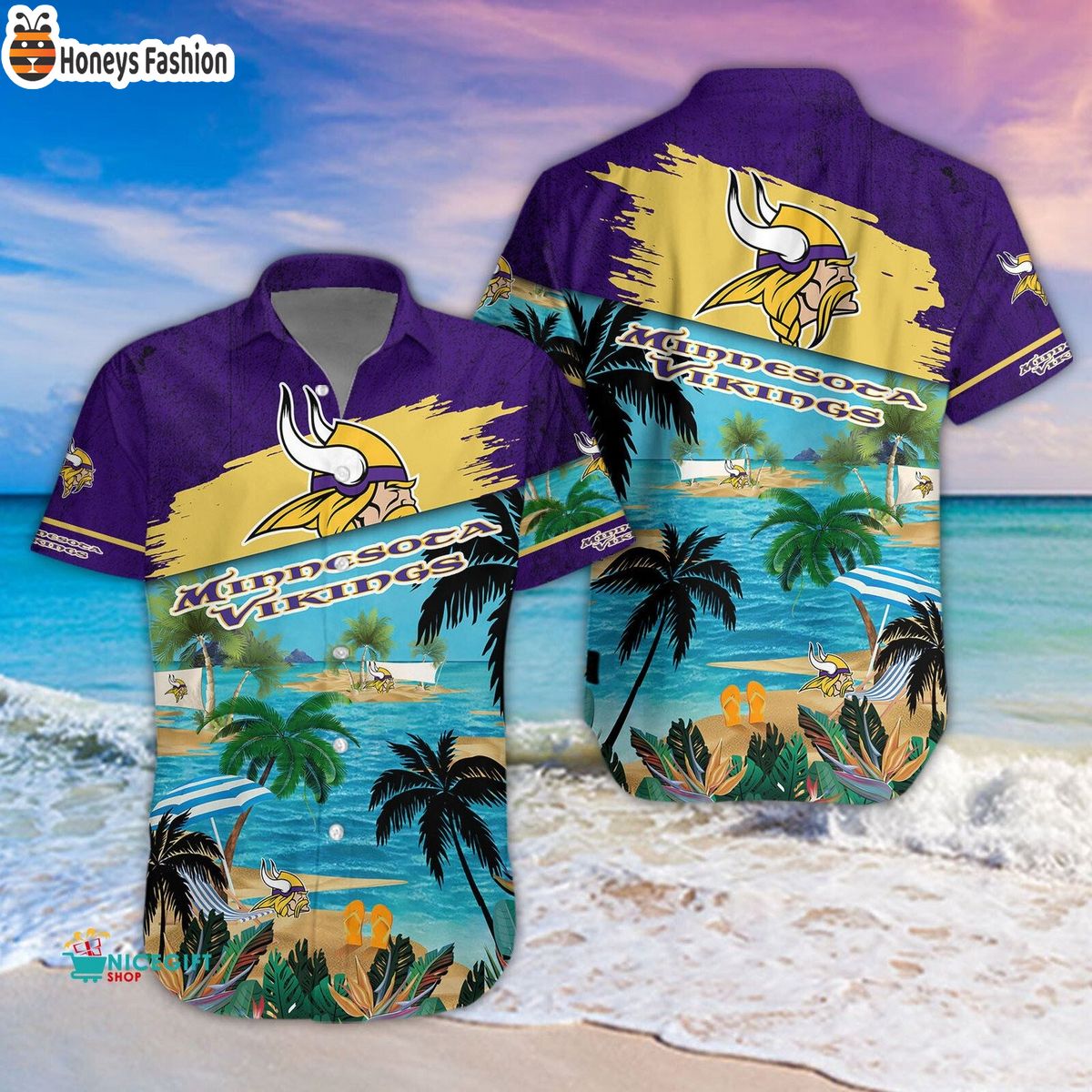 Minnesota Vikings NFL Summer 2023 Hawaiian Shirt