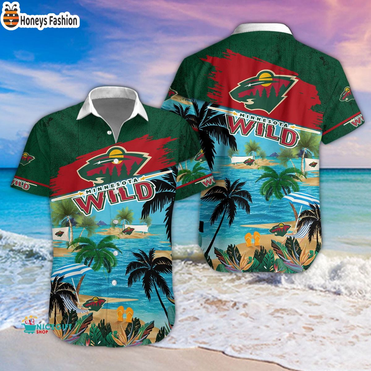Minnesota Wild NHL 2023 Summer Hawaiian Shirt
