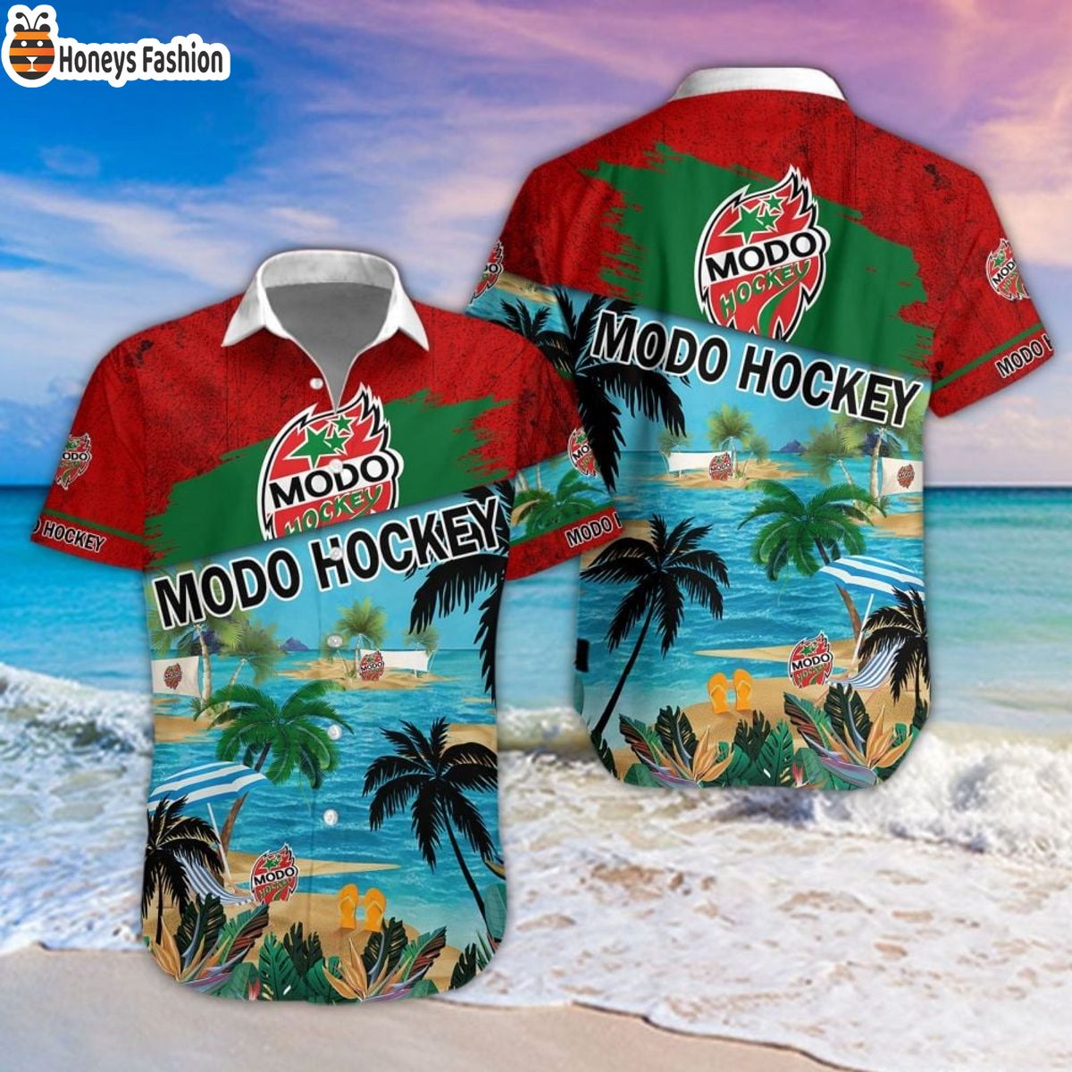 Modo Hockey 2023 Hockey Hawaiian Shirt