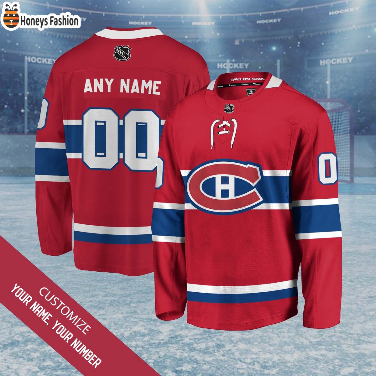 Montreal Canadiens Personalized Hockey Jersey