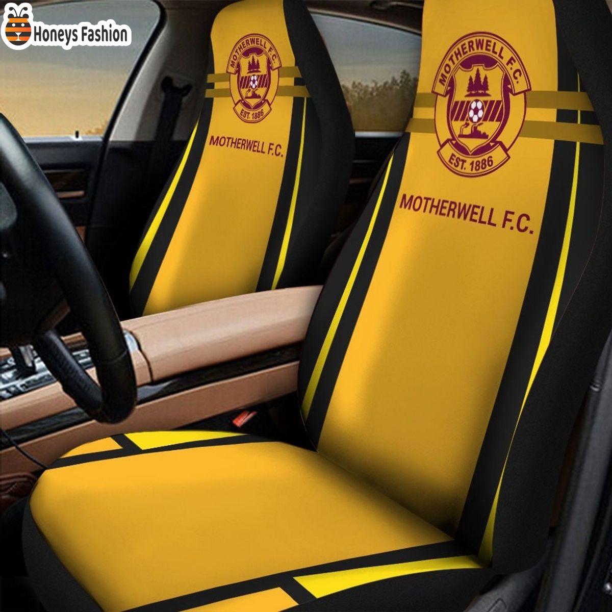 Motherwell F.C. car seat cover