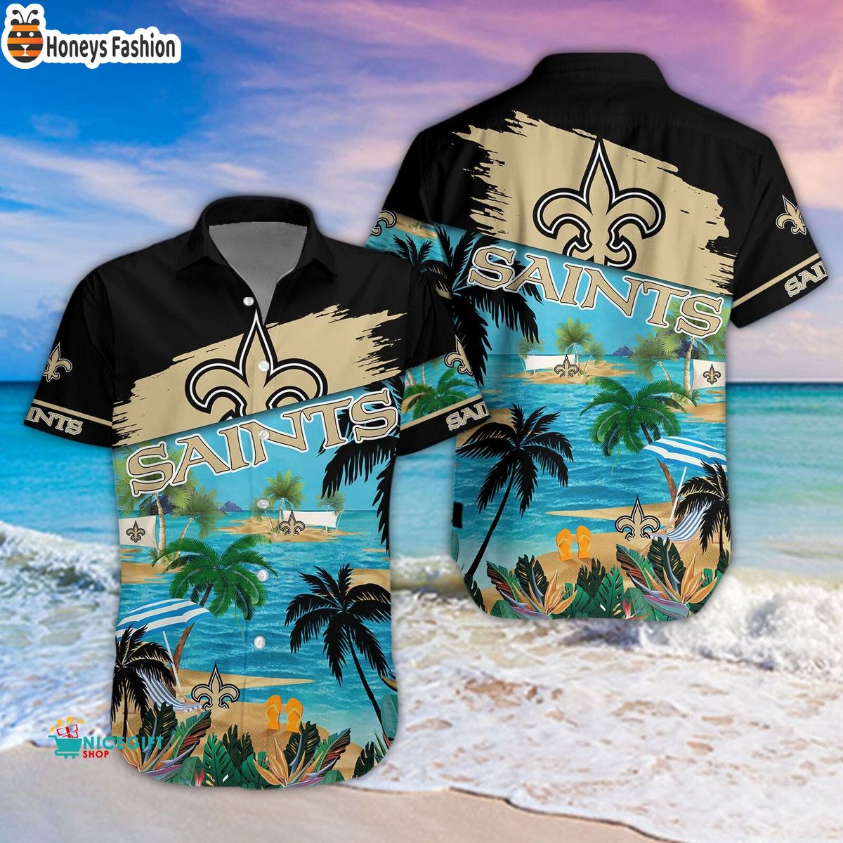 New Orleans Saints NFL Summer 2023 Hawaiian Shirt