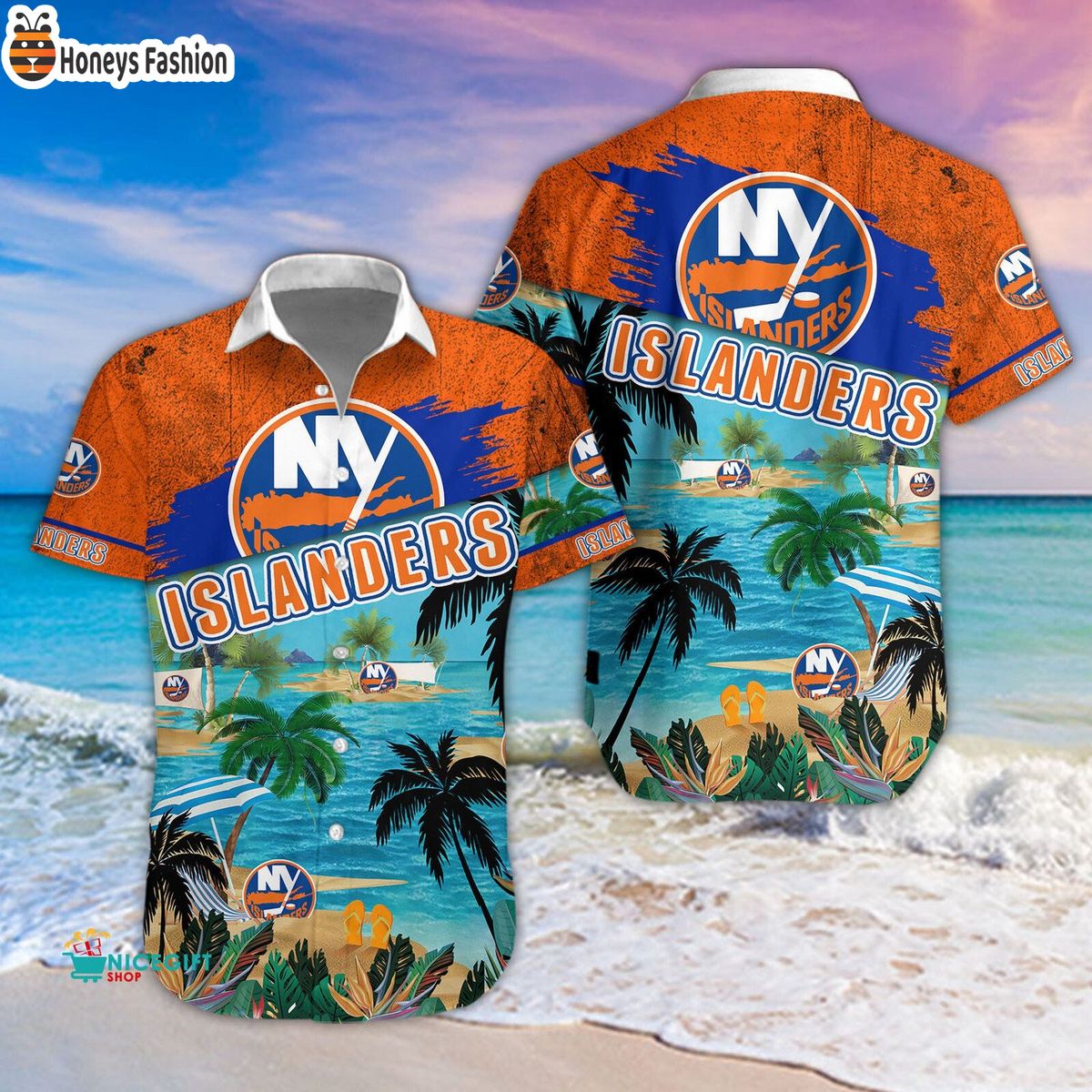 New York Islanders NHL 2023 Summer Hawaiian Shirt