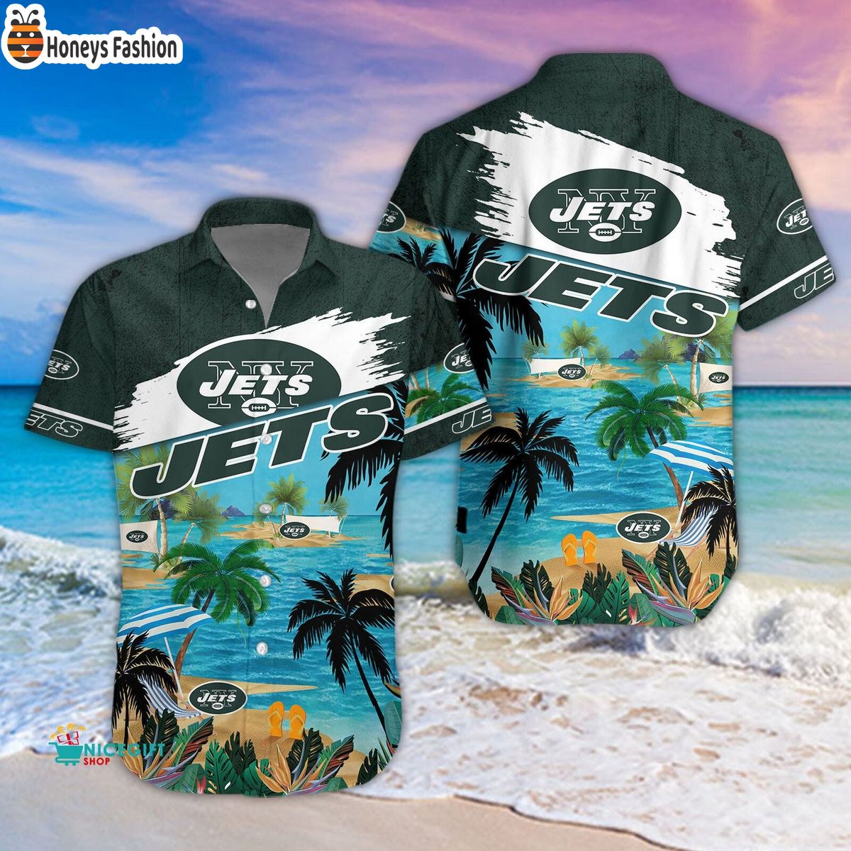 New York Jets NFL Summer 2023 Hawaiian Shirt