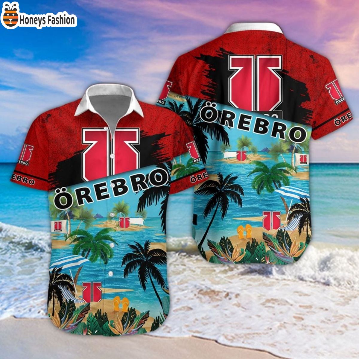 Orebro HK 2023 Hockey Hawaiian Shirt