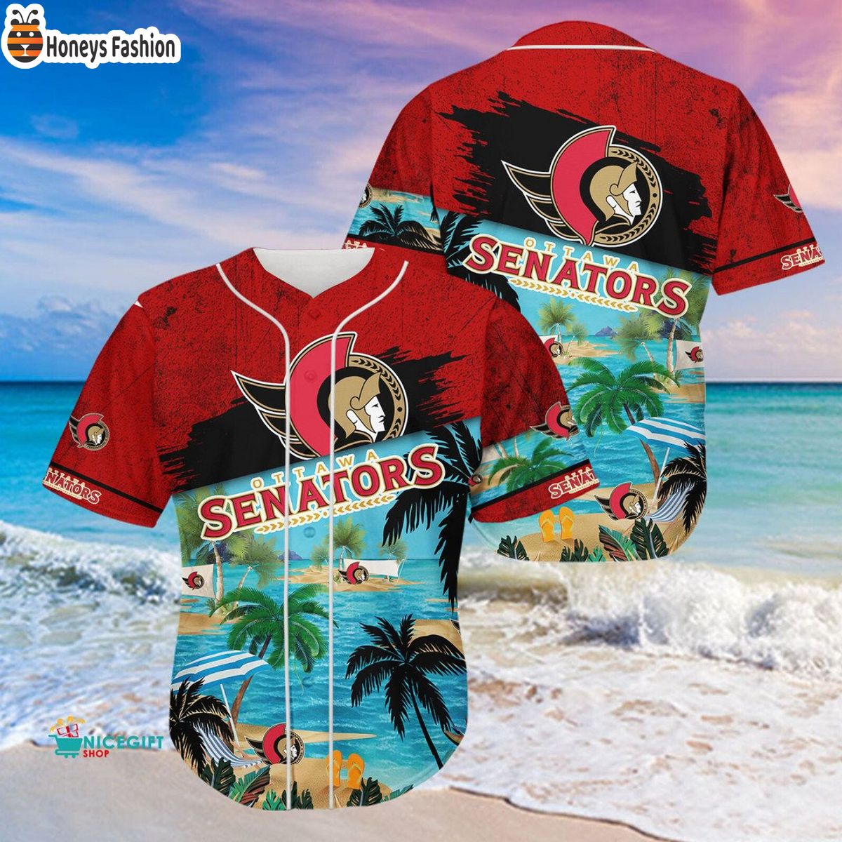Ottawa Senators 2023 Baseball Jersey