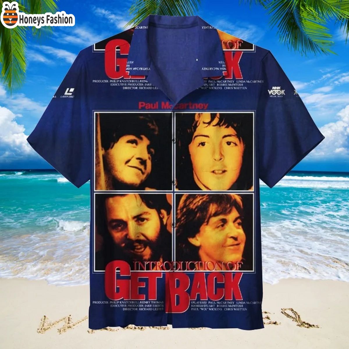 Paul McCartney Get Back Hawaiian Shirt