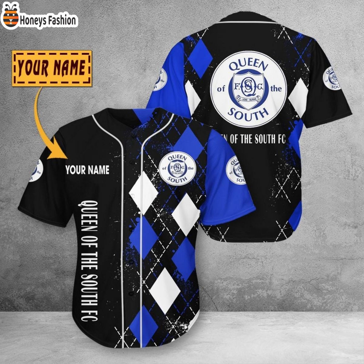 Personalized Queen of the South F.C. Baseball Jersey