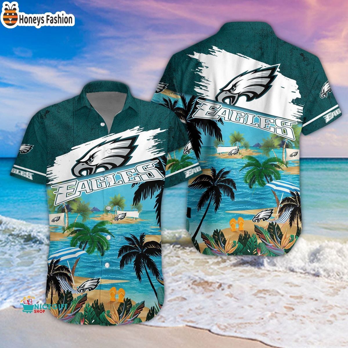 Philadelphia Eagles NFL Summer 2023 Hawaiian Shirt