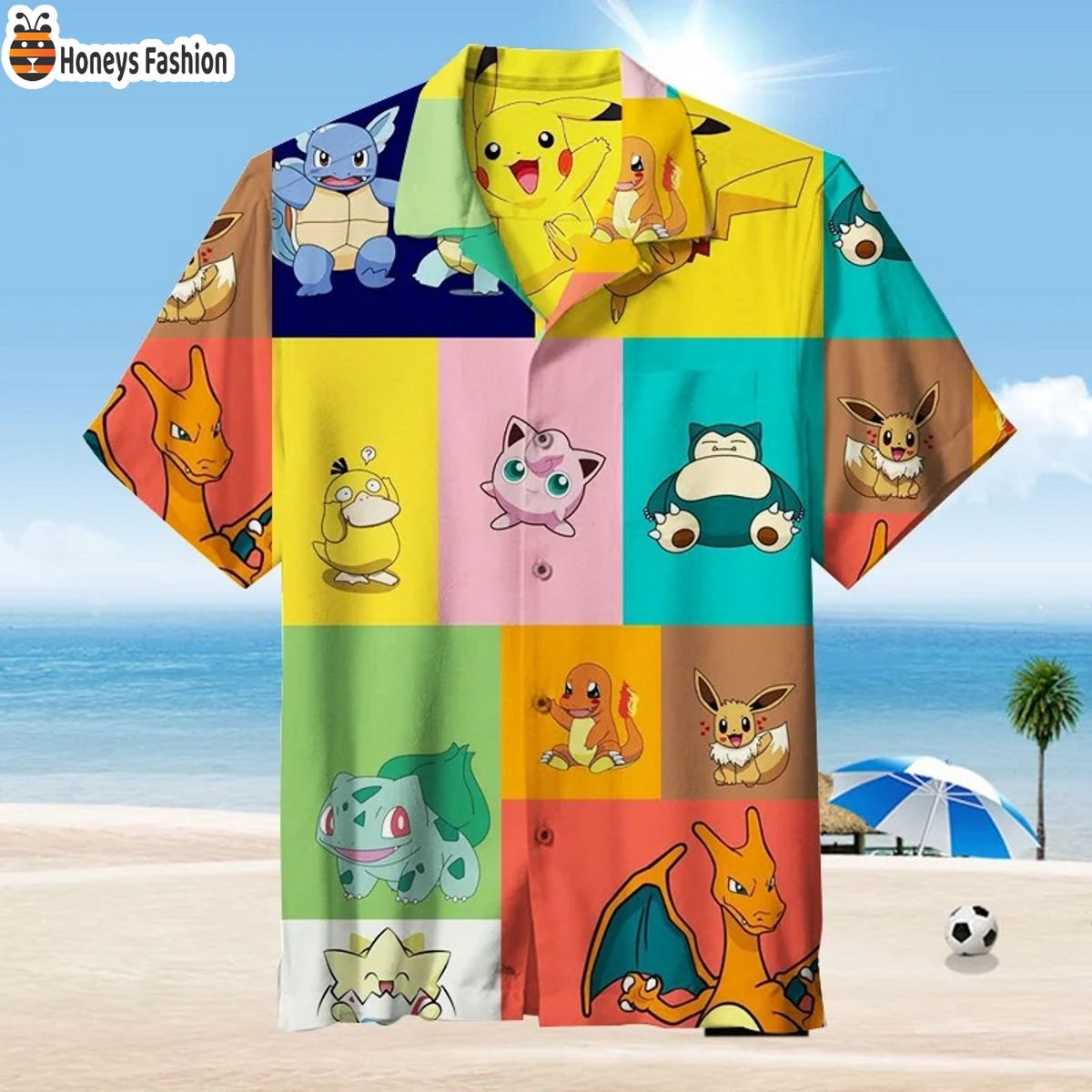 Pokémon I Choose You Collection Ver 10 Hawaiian Shirt