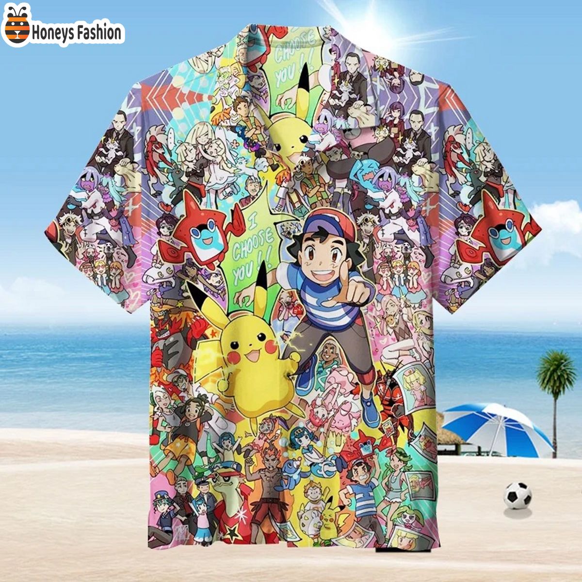Pokémon I Choose You Collection Ver 12 Hawaiian Shirt