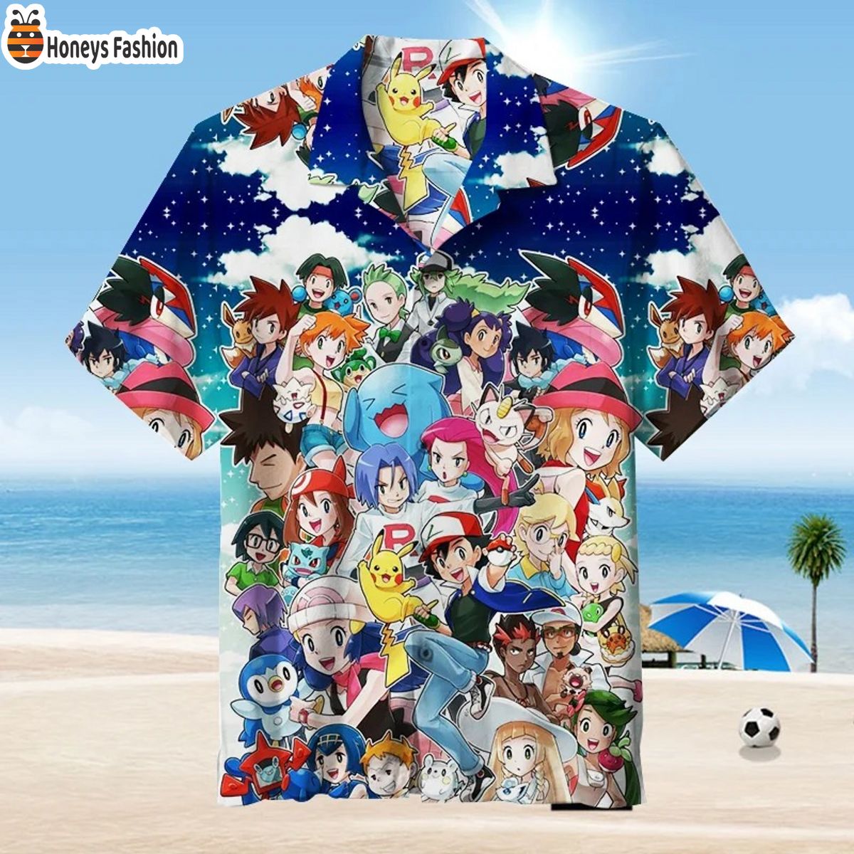 Pokémon I Choose You Collection Ver 15 Hawaiian Shirt
