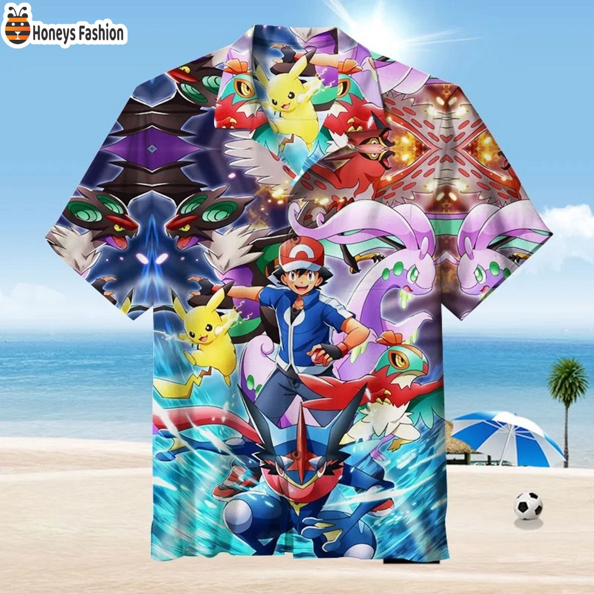Pokémon I Choose You Collection Ver 17 Hawaiian Shirt