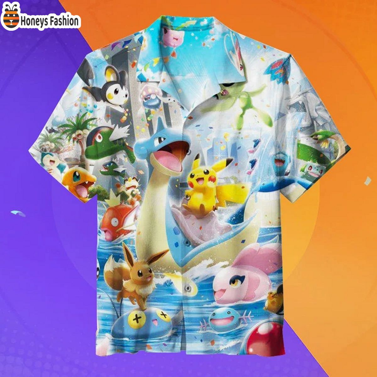 Pokémon I Choose You Collection Ver 18 Hawaiian Shirt