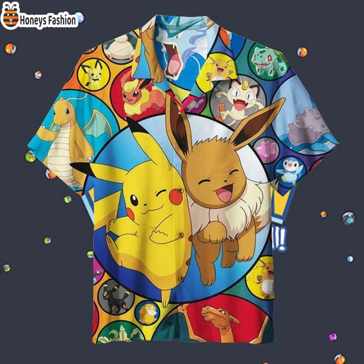 Pokémon I Choose You Collection Ver 19 Hawaiian Shirt