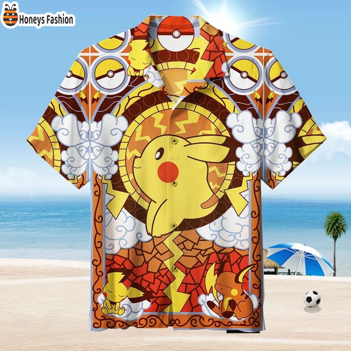 Pokémon I Choose You Collection Ver 5 Hawaiian Shirt