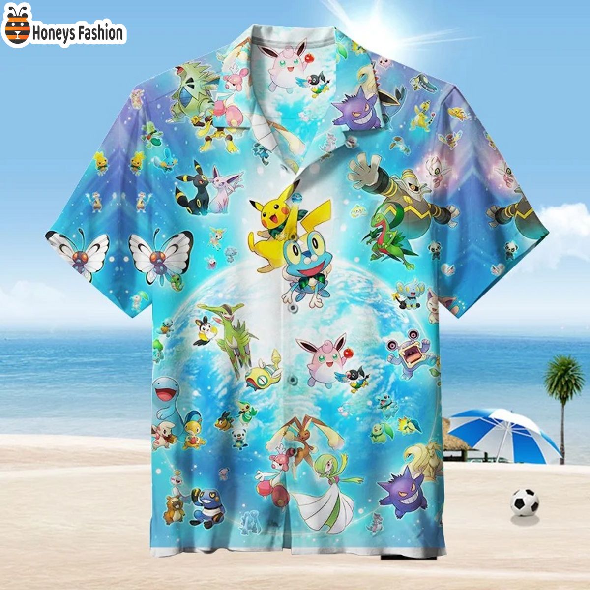 Pokémon I Choose You Collection Ver 7 Hawaiian Shirt