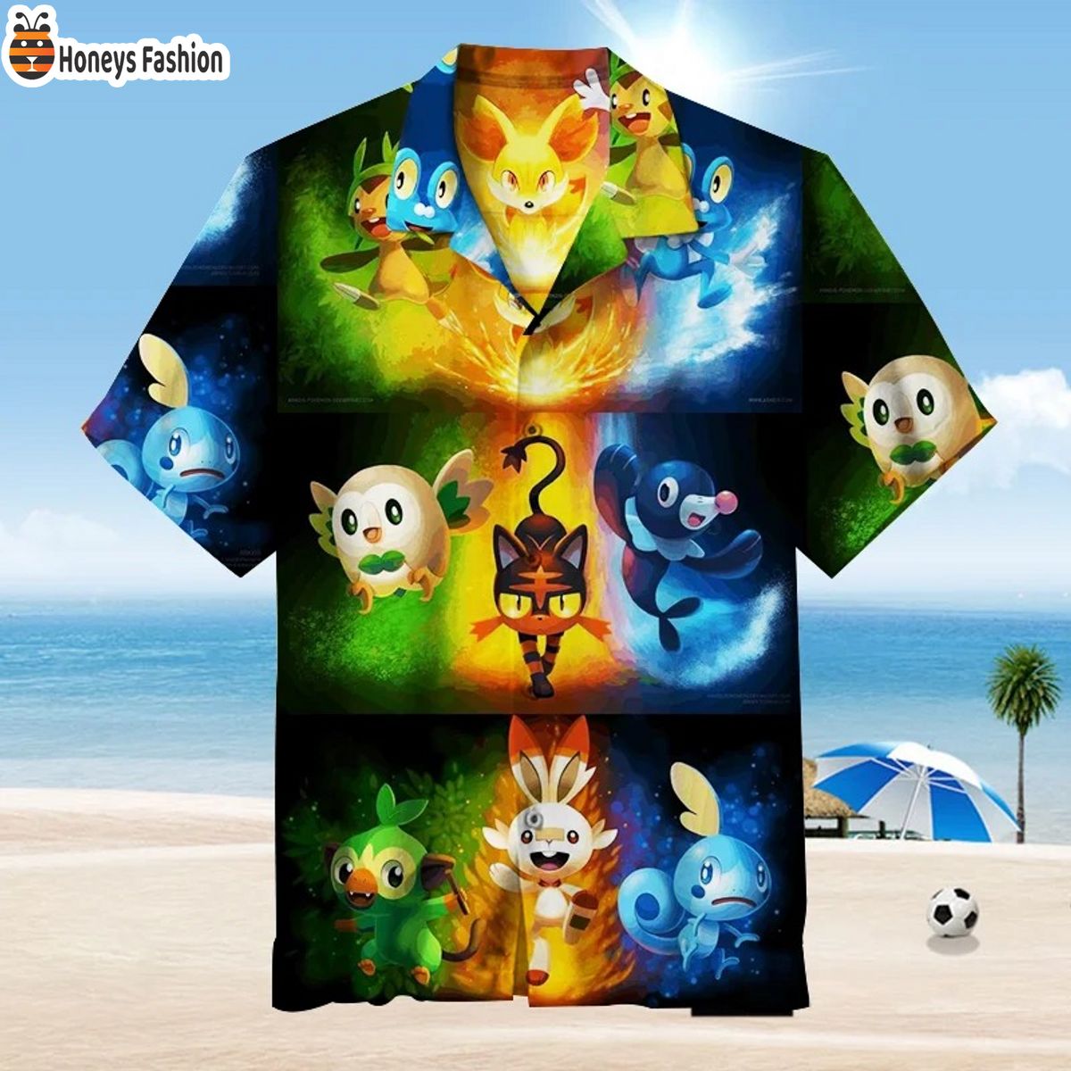 Pokémon I Choose You Collection Ver 8 Hawaiian Shirt
