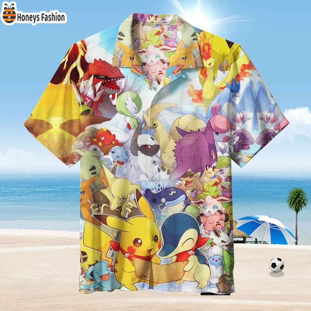 Pokémon I Choose You Collection Ver 9 Hawaiian Shirt