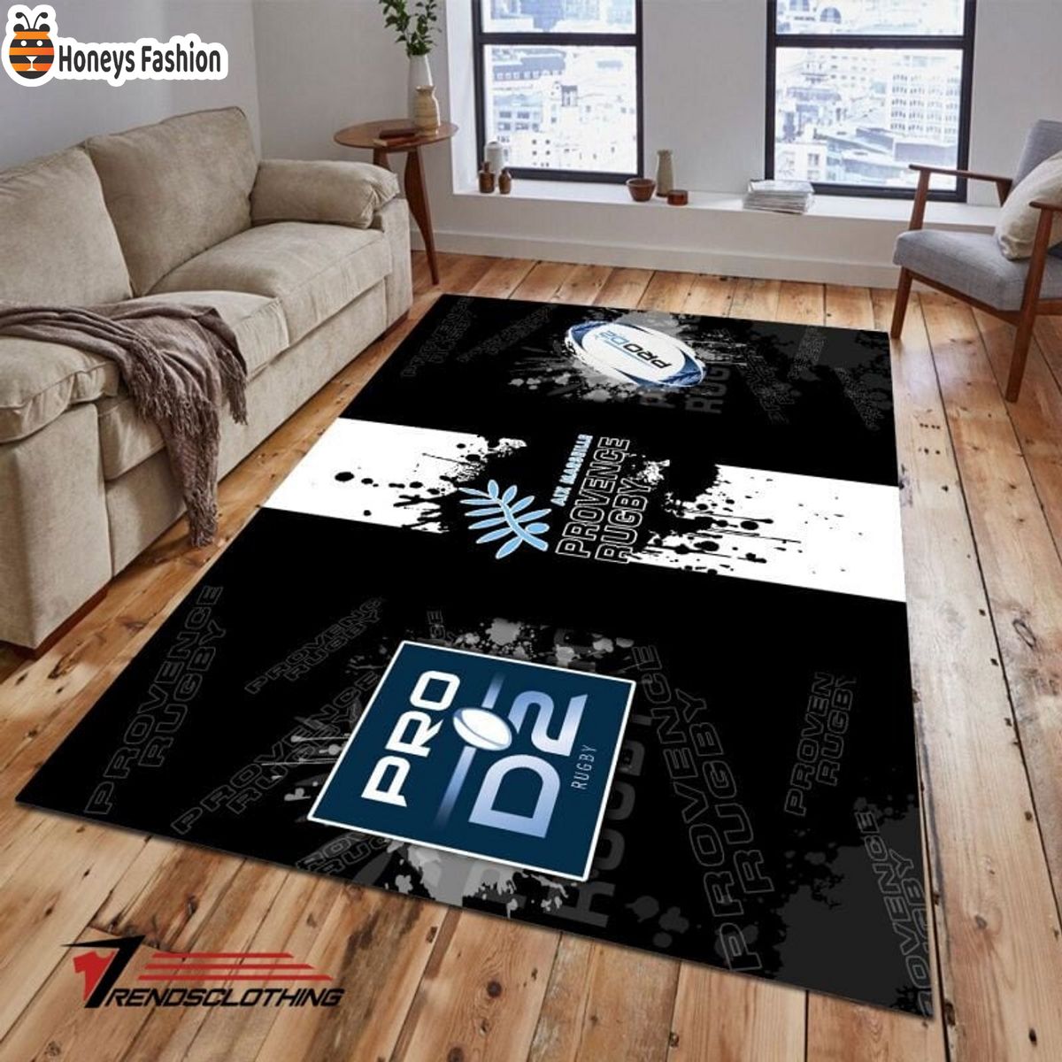 Provence Rugby Rug Carpet