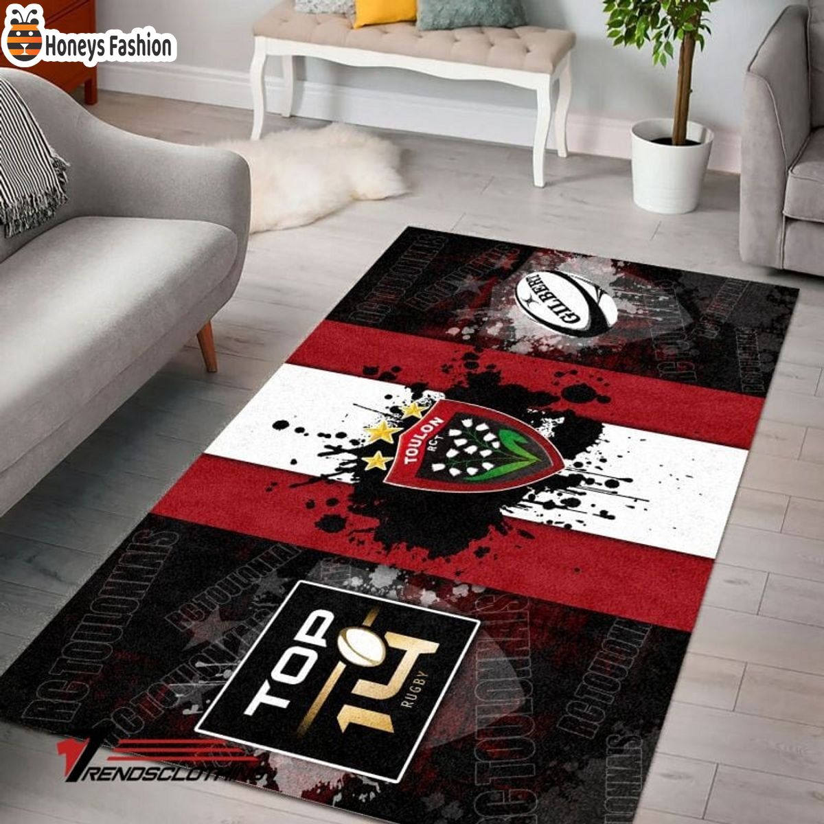 RC Toulonnais Rug Carpet