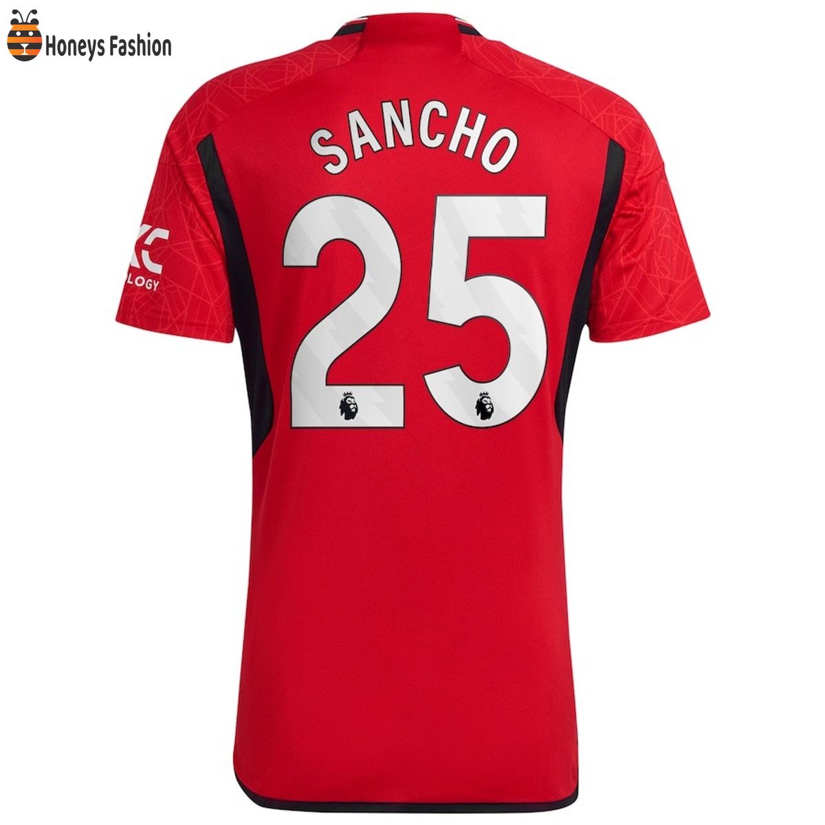 Sancho 25 Manchester United Premier League 23-24 Jersey