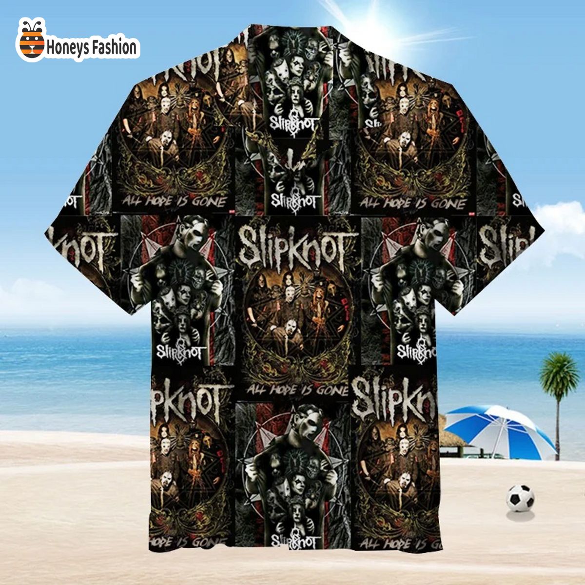 Slipknot all hope is gone albums hawaiian shirt