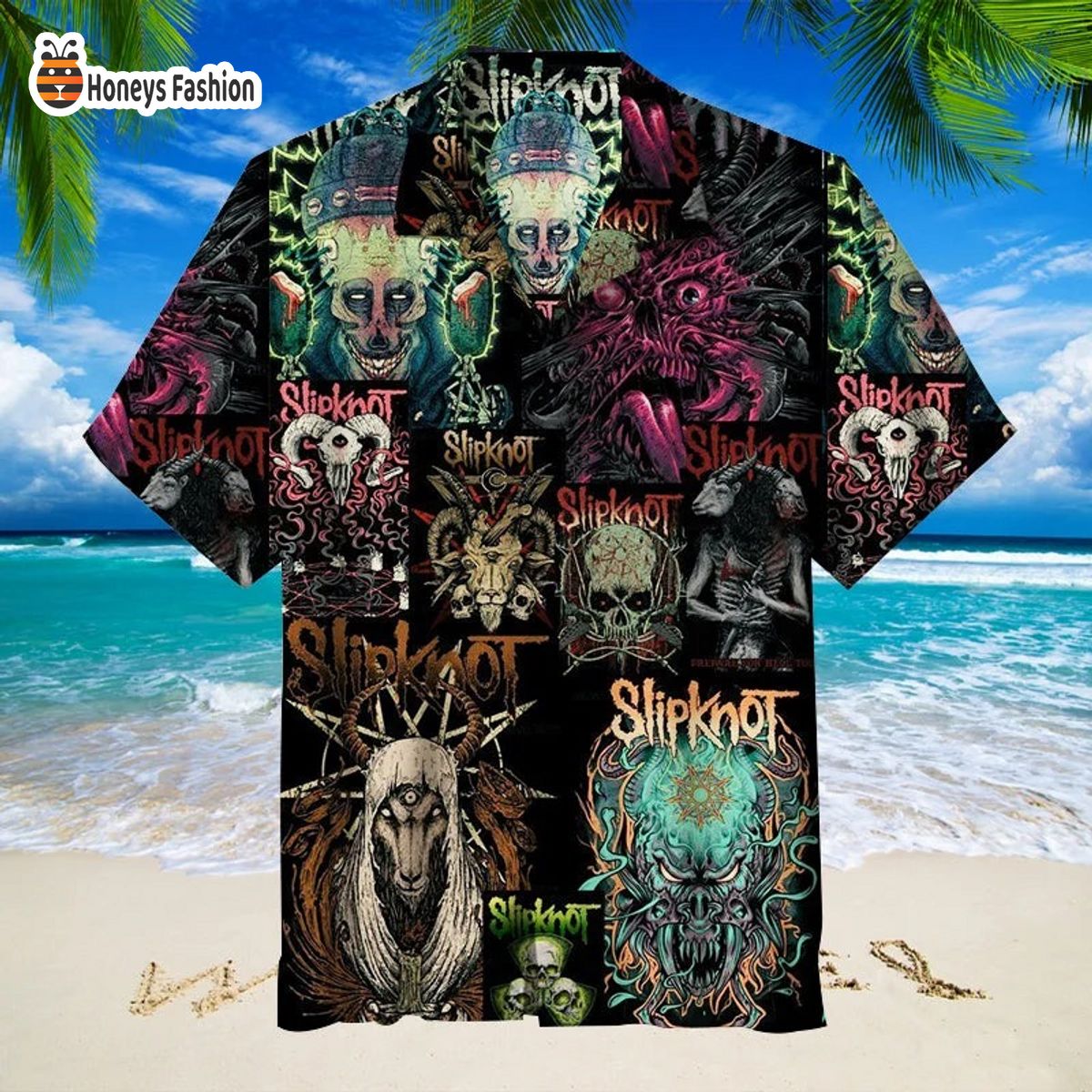 Slipknot the end so far albums hawaiian shirt