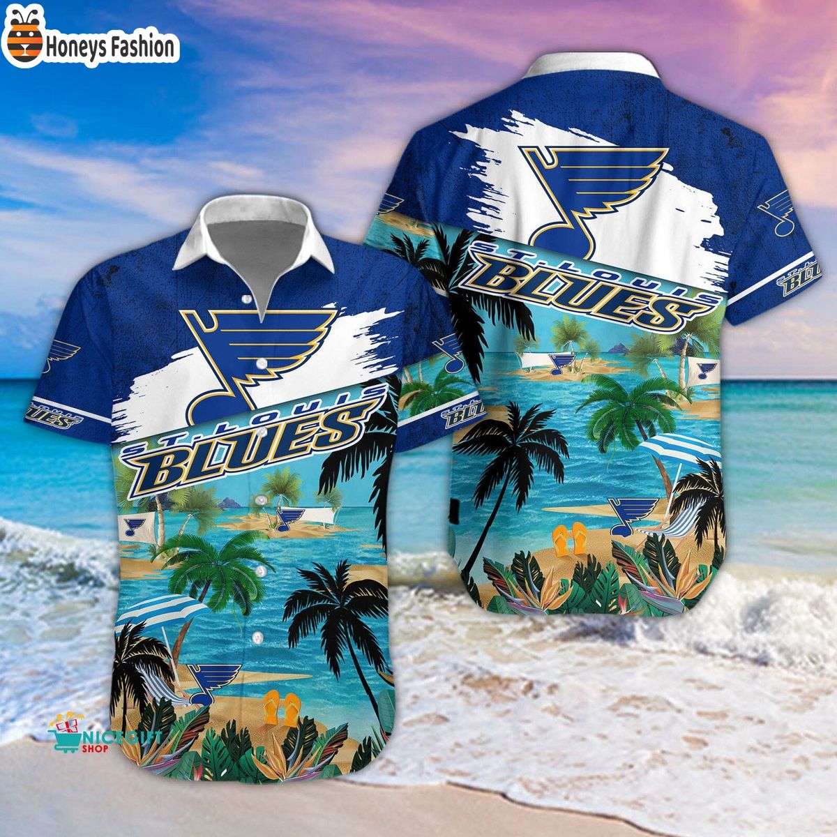 St Louis Blues NHL 2023 Summer Hawaiian Shirt