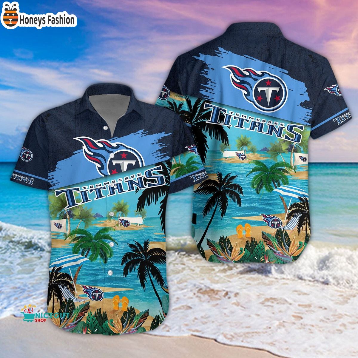 Tennessee Titans NFL Summer 2023 Hawaiian Shirt