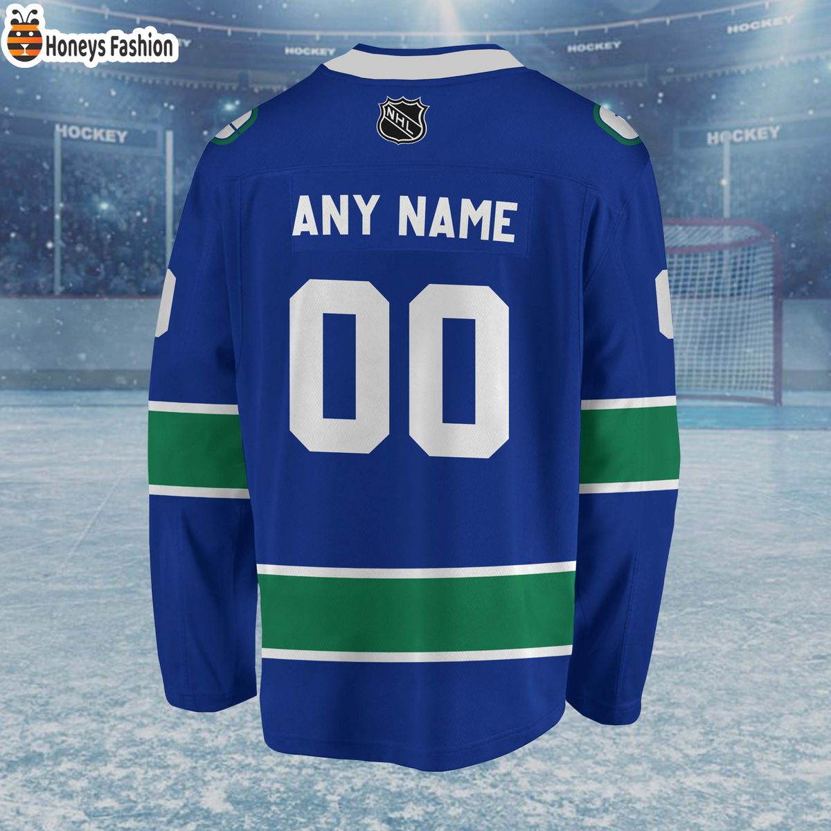 Vancouver Canucks Personalized Hockey Jersey