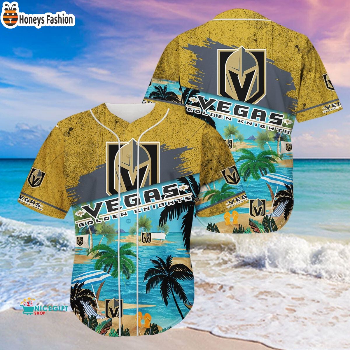 Vegas Golden Knights 2023 Baseball Jersey