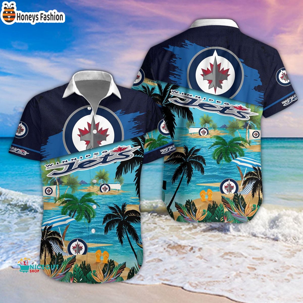 Winnipeg Jets NHL 2023 Summer Hawaiian Shirt