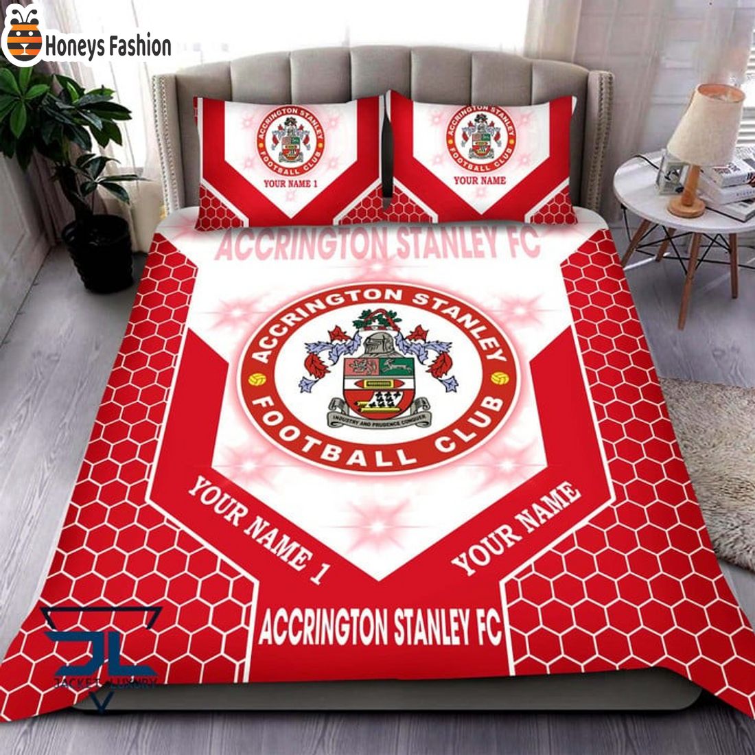 Accrington Stanley Personalized Bedding Set