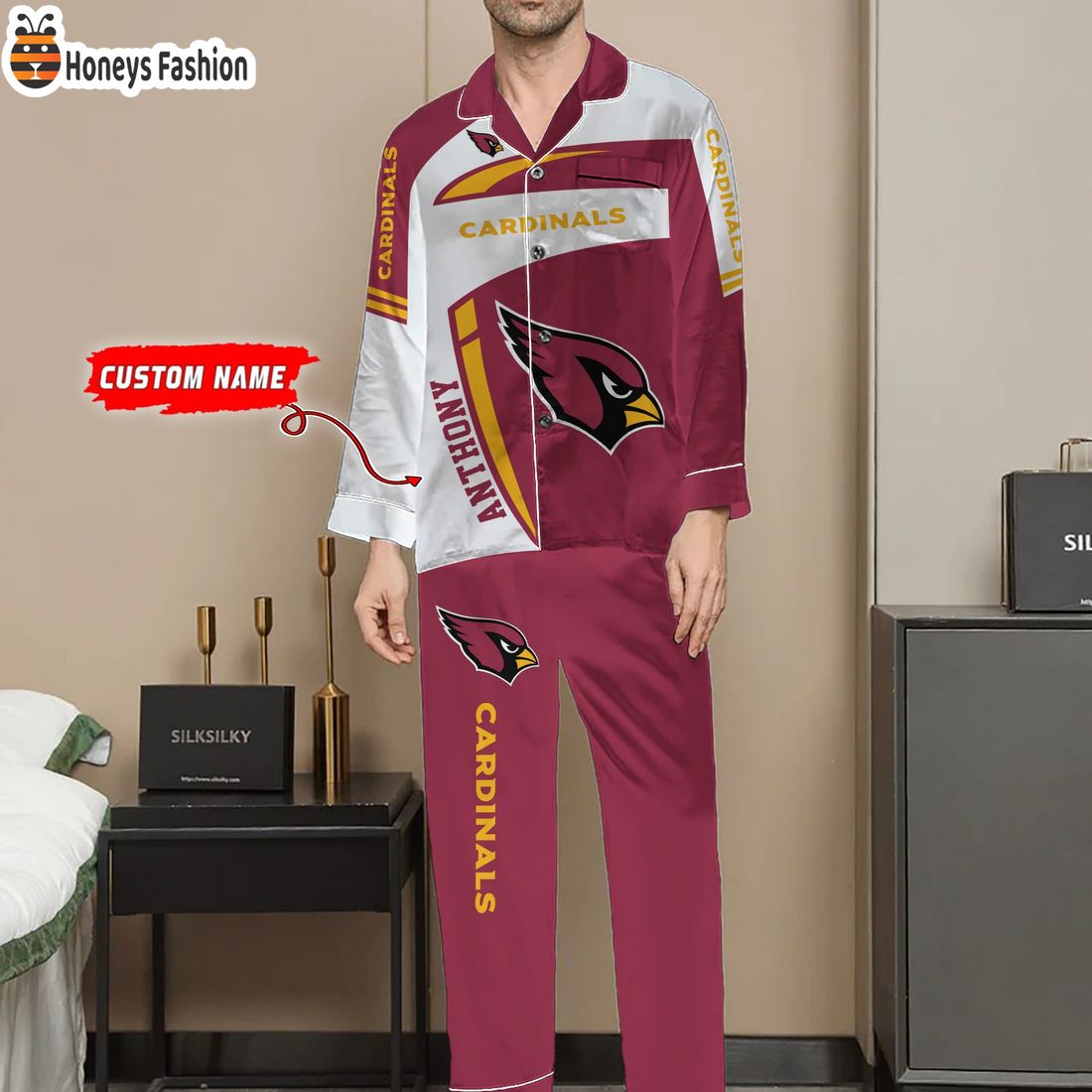 Arizona Cardinals NFL Family Premium Pajama Sets