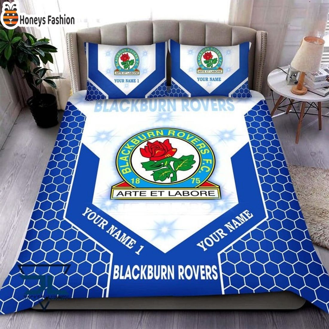 Blackburn Rovers Personalized Bedding Set