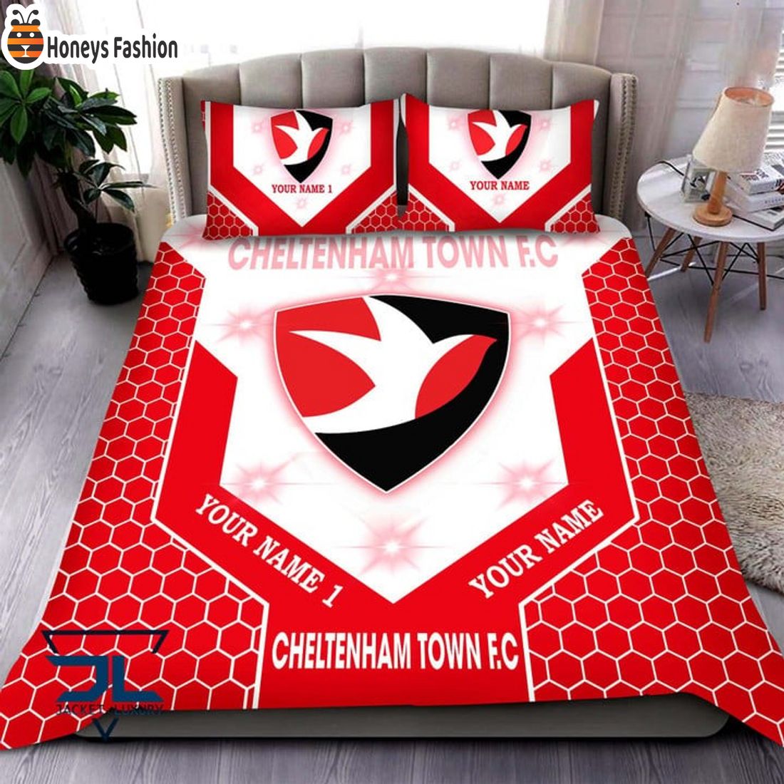 Carlisle United Personalized Bedding Set