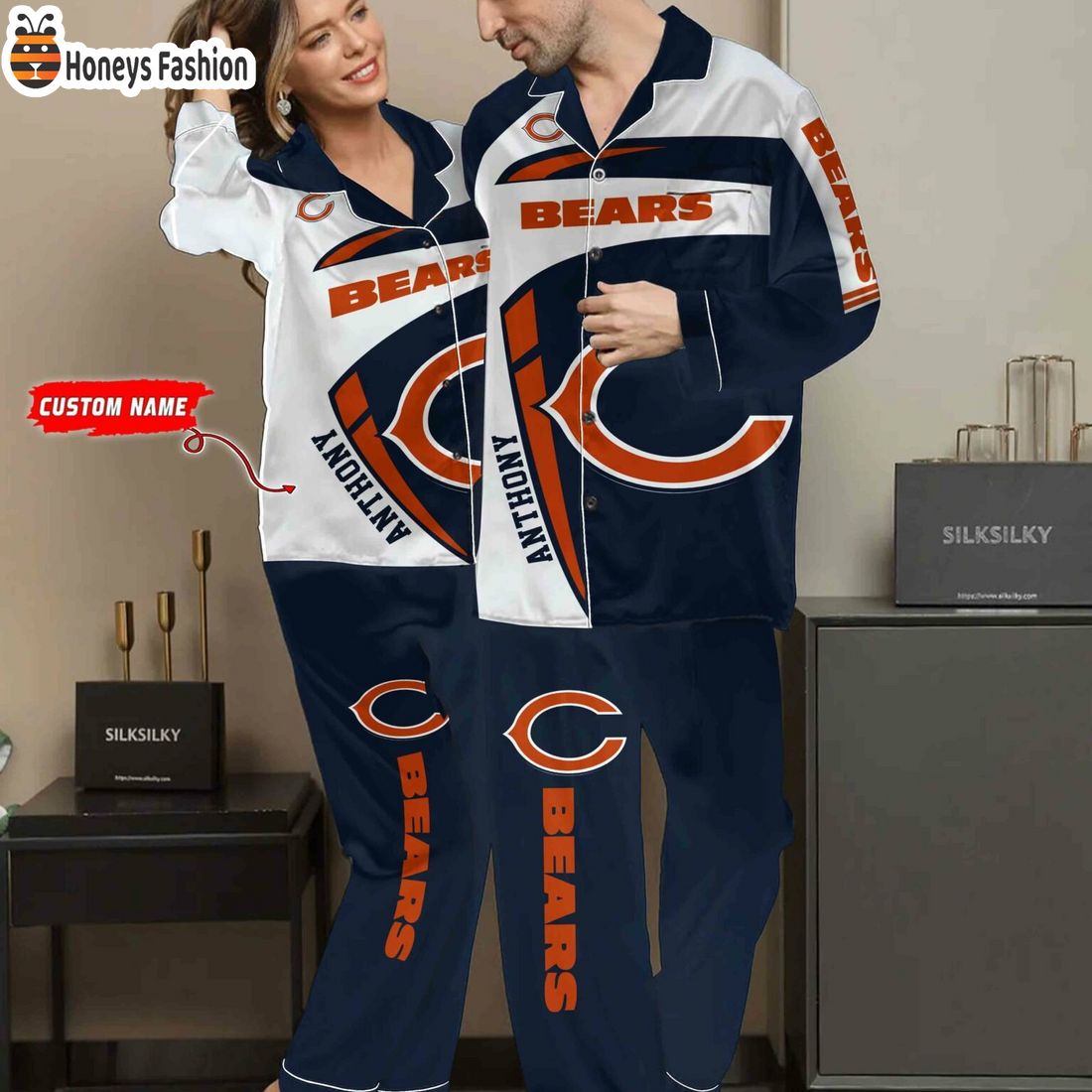 Chicago Bears NFL Family Premium Pajama Sets